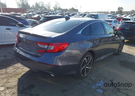 2019 Honda Accord Sport from USA, damaged, VIN 1HGCV1F31KA148047